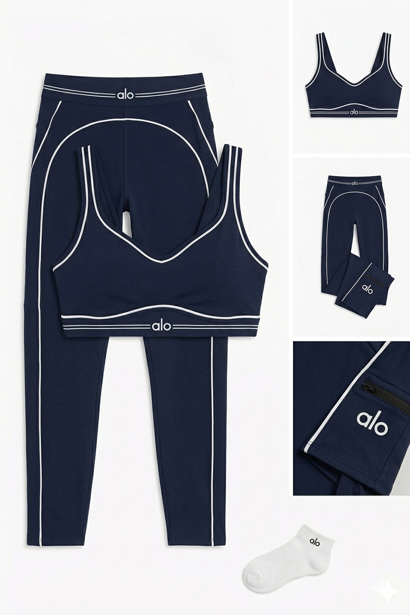 ALO yoga bleu