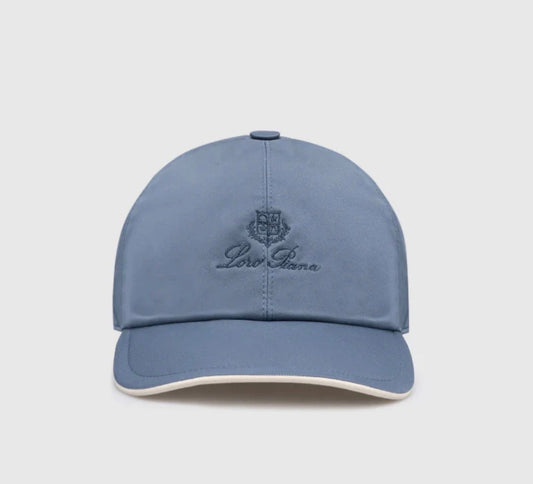 Casquette loro piana bleu
