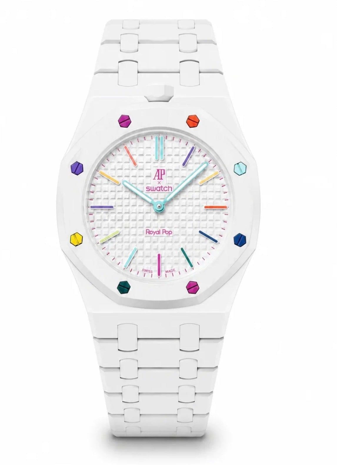 AP x Swatch blanc