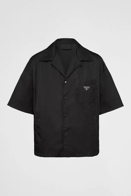 Chemise Prada nylon noir